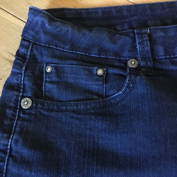 Santana Tummy Control Dark Blue Jeans For Women 16 - Picture 5 of 13